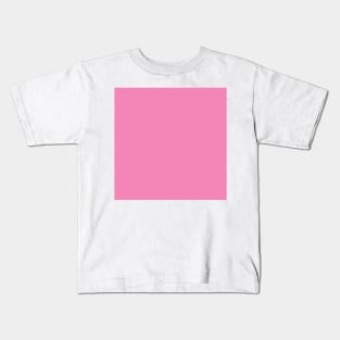 Solid Lollipop Light Pink Monochrome Minimal Design Kids T-Shirt